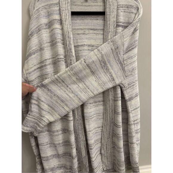 Haven Well Within Organic Cotton Open Cardigan size XL Sustainable Neutral Cozy - Picture 7 of 7